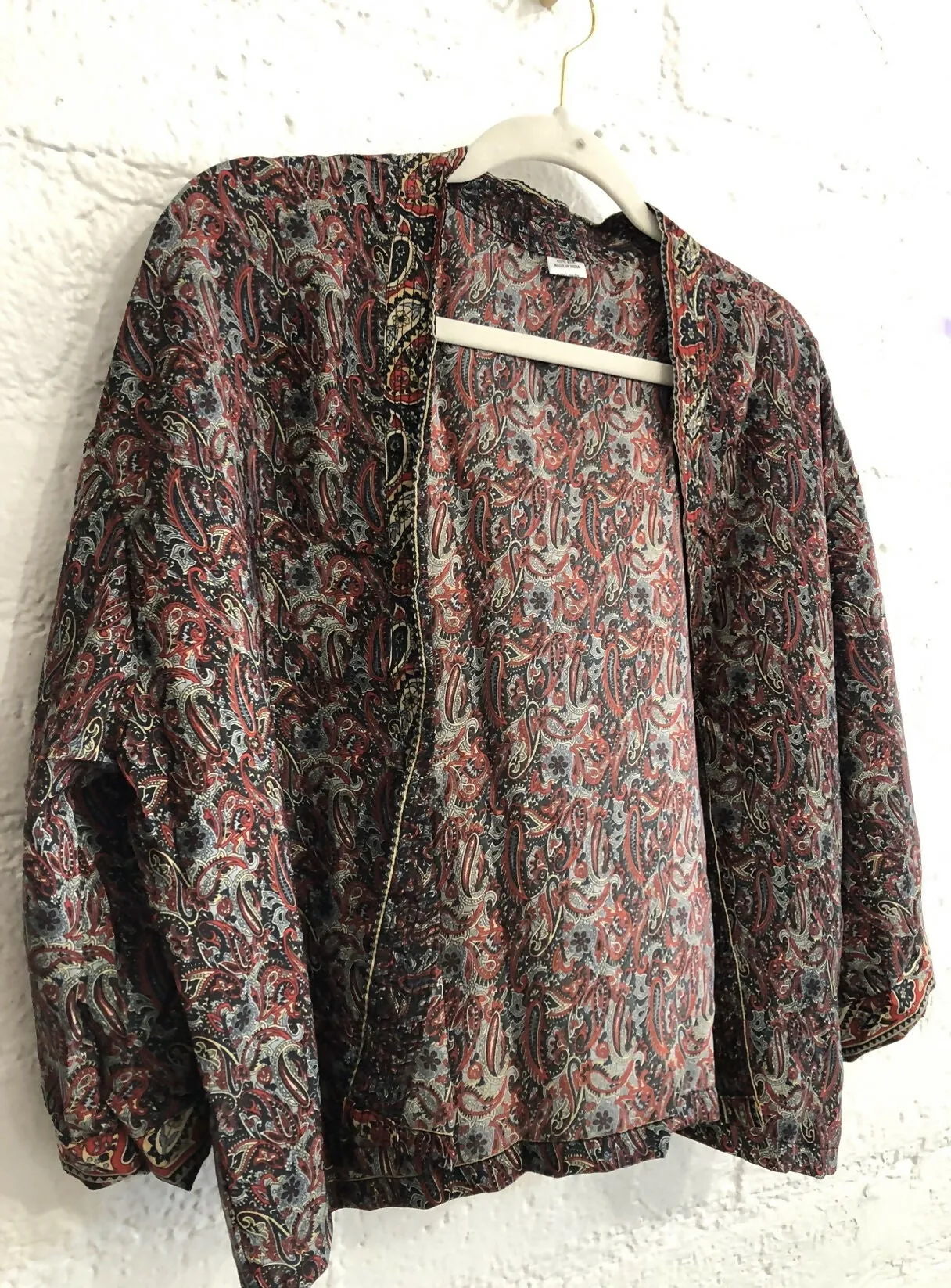 100% Silk Kimono Blouse