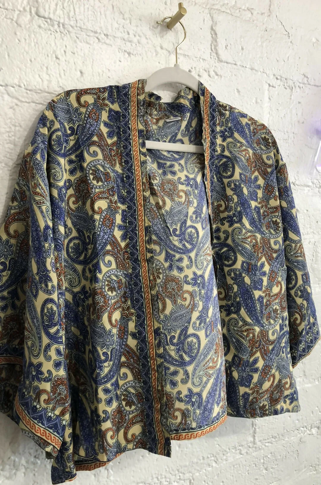 100% Silk Kimono Blouse