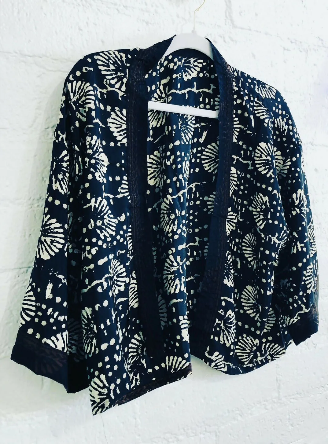 100% Silk Kimono Blouse