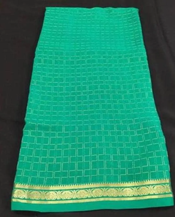 100Grm Thickness Pure South Silk Saree