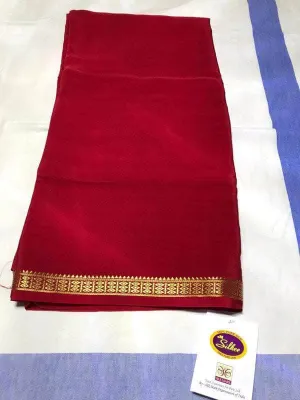 100Grm Thickness South Silk Saree
