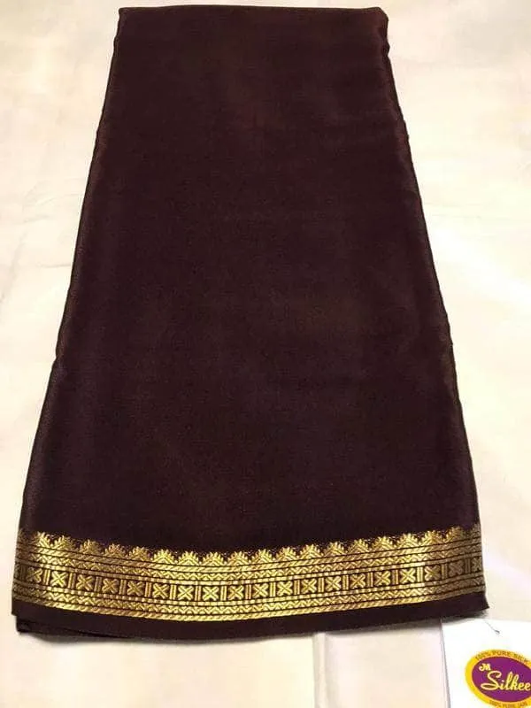 100Grm Thickness South Silk Saree