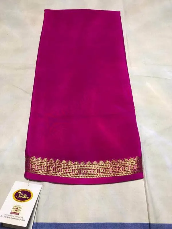 100Grm Thickness South Silk Saree