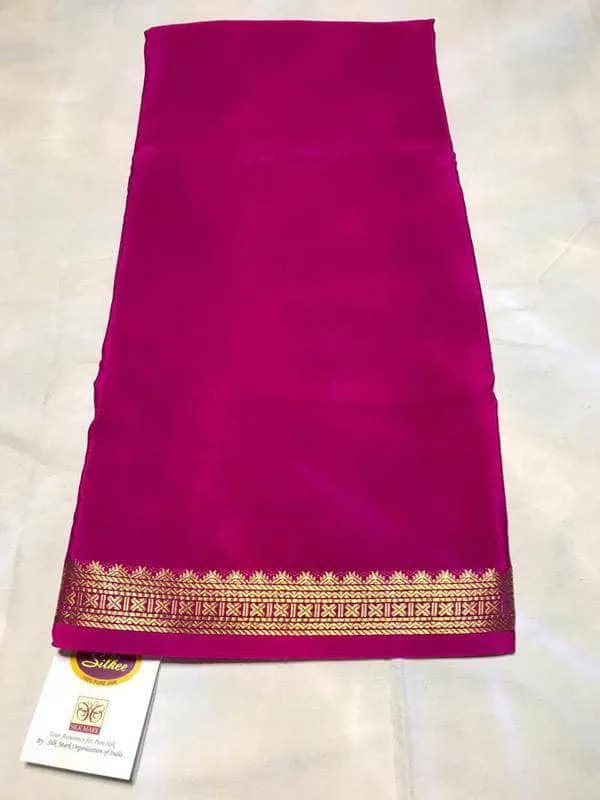 100Grm Thickness South Silk Saree
