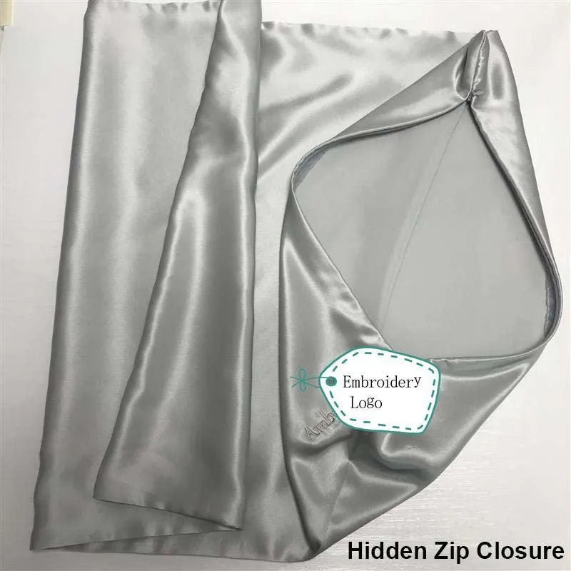 19 Momme Silk Pillowcase - Hidden zip - 40×80cm - custom and wholesale