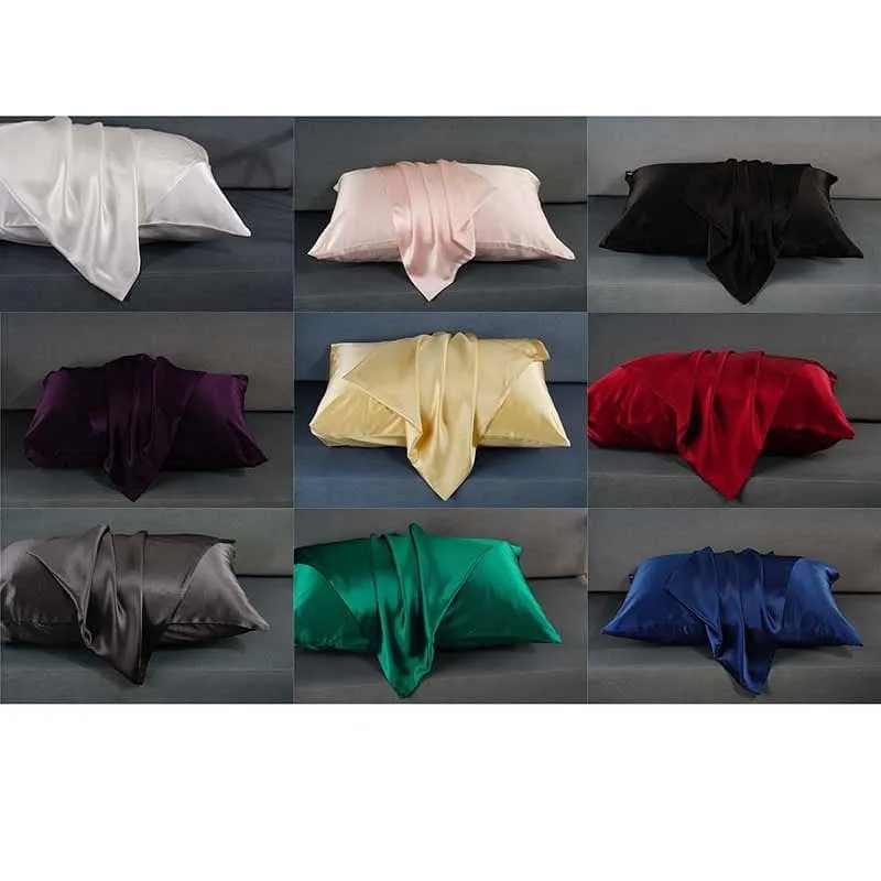 19 Momme Silk Pillowcase - Hidden zip - 40×80cm - custom and wholesale