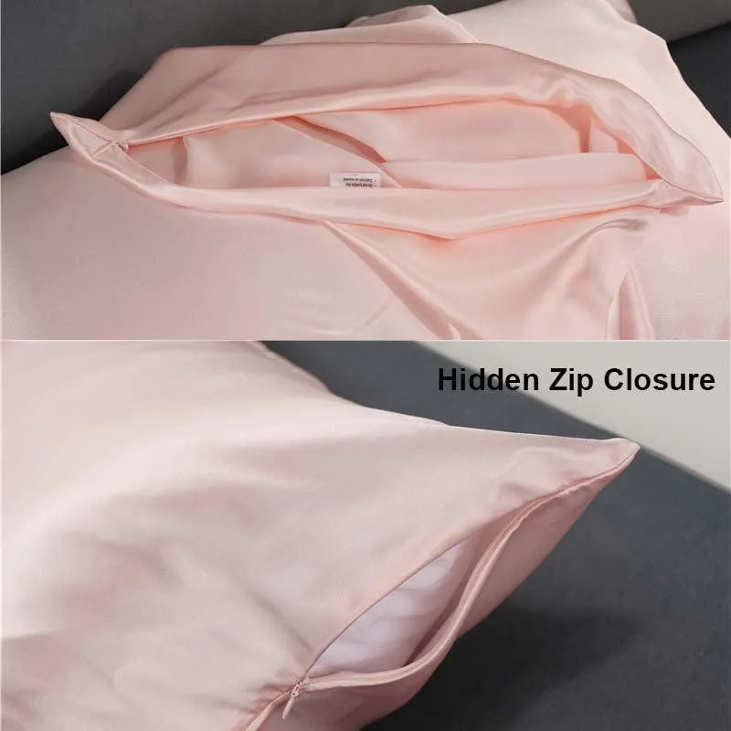 19 Momme Silk Pillowcase - Hidden zip - 40×80cm - custom and wholesale