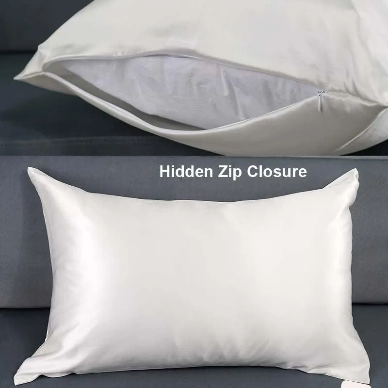 19 Momme Silk Pillowcase - Hidden zip - 40×80cm - custom and wholesale