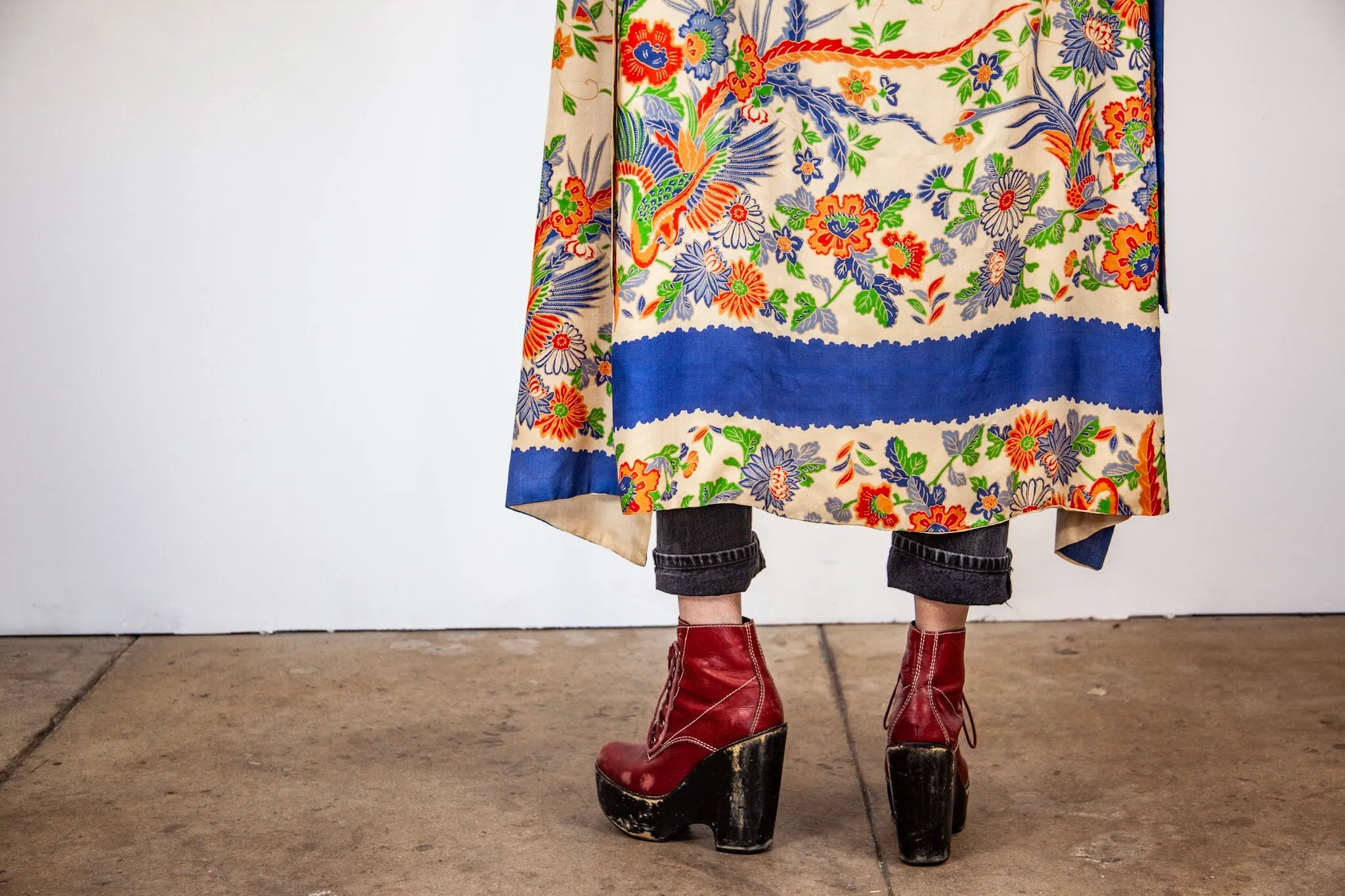 1920’s PONGEE SILK KIMONO/ROBE