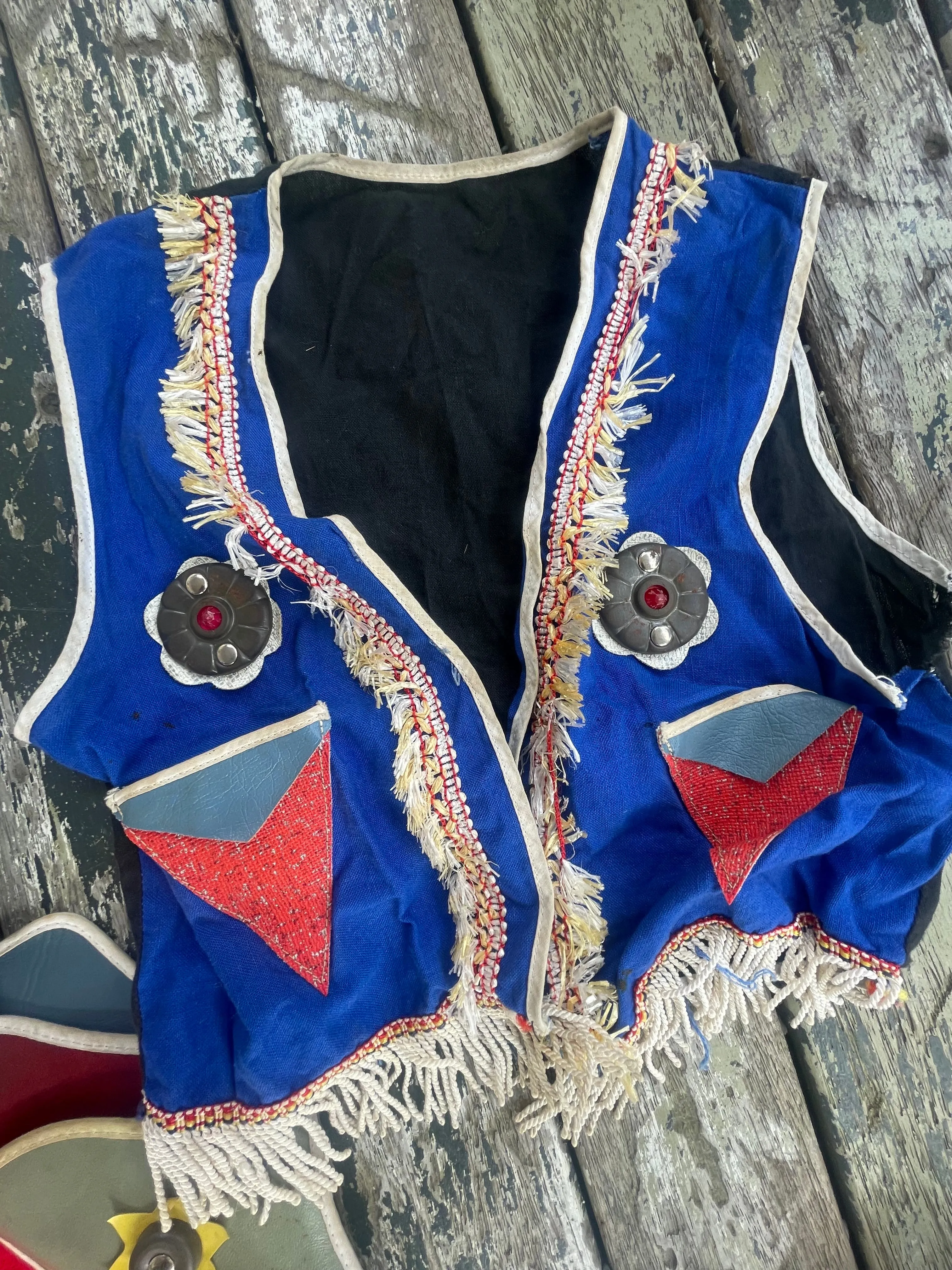 1960s Child’s cowboy costume and tent