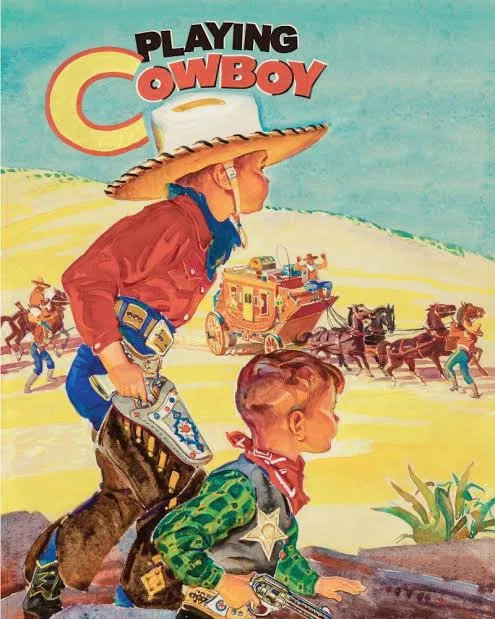 1960s Child’s cowboy costume and tent