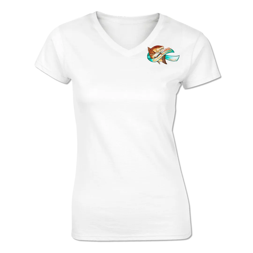 2020 Official Ladies Tournament V-Neck Tee
