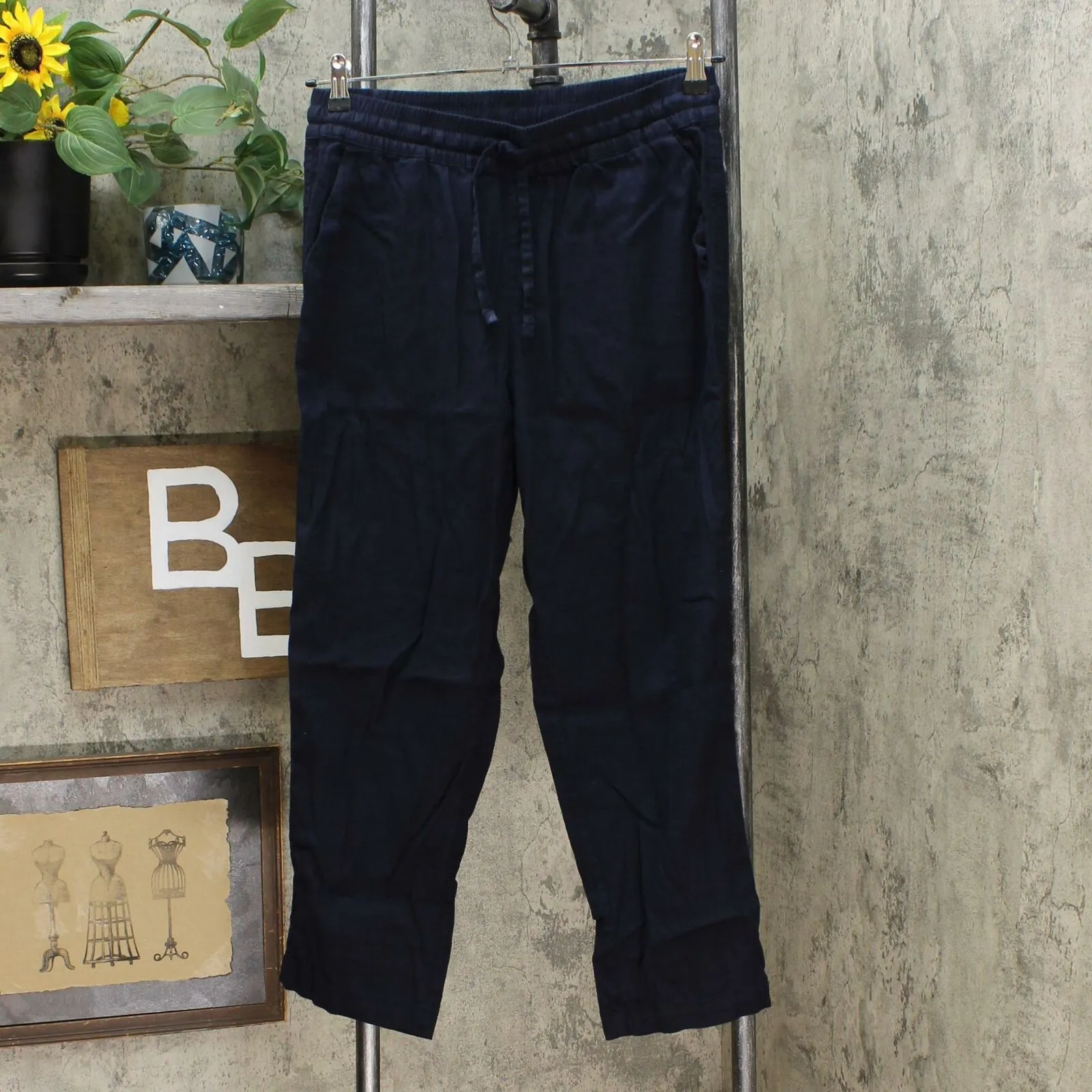 32 Degrees Cool Women's Stretch Linen Blend Ankle Pants