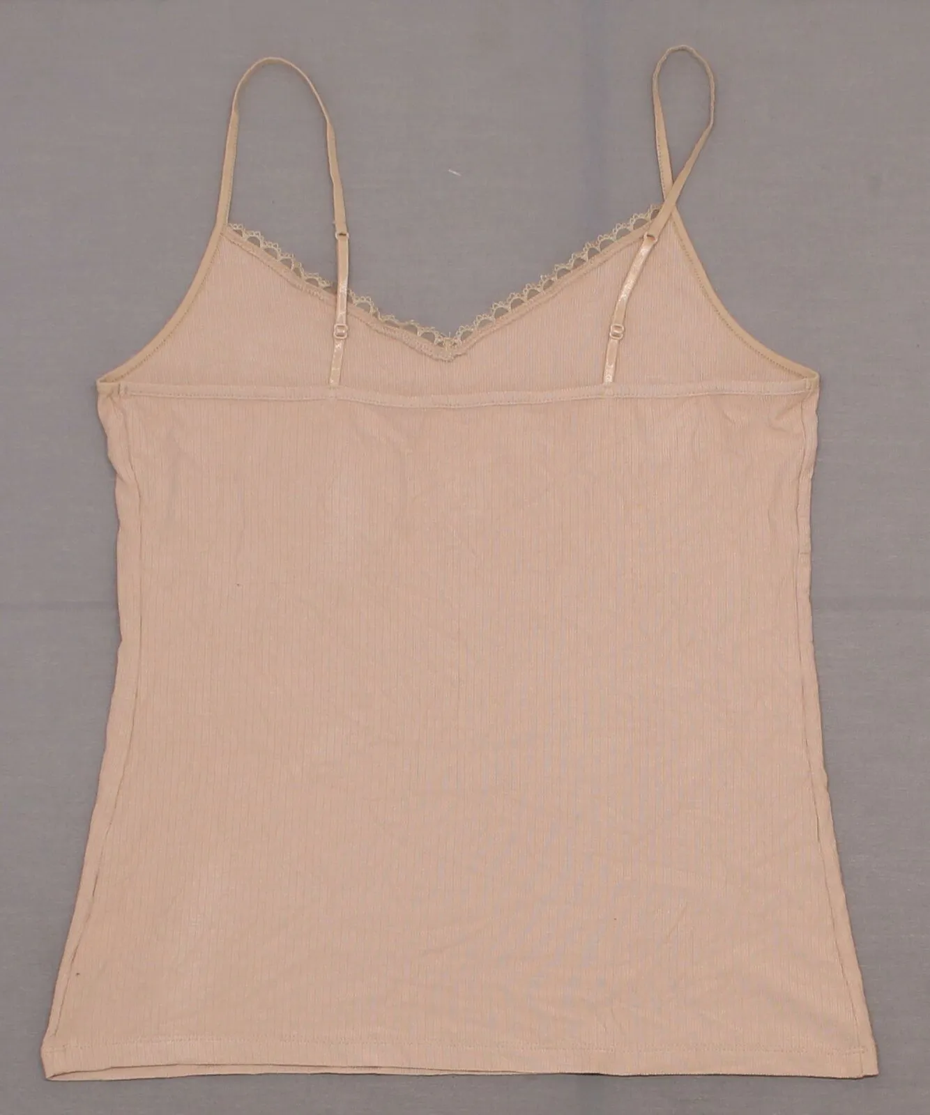 A New Day Women's Any Day Ribbed Lace Trimmed V-Neck Camisole Cami