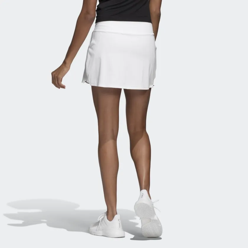 adidas Women's Club Skirt (White/Matte Silver/Black)