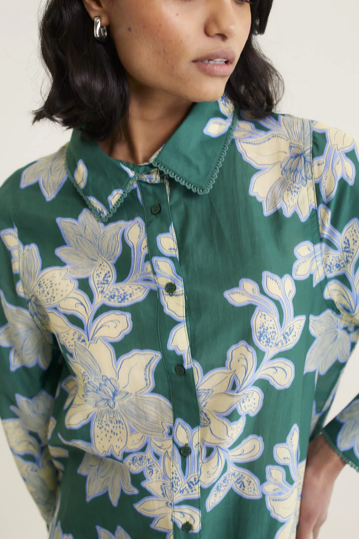 Alessandra Soho Shirt Lulu - Forest
