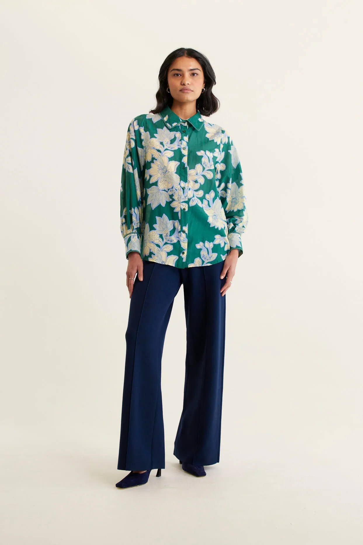 Alessandra Soho Shirt Lulu - Forest