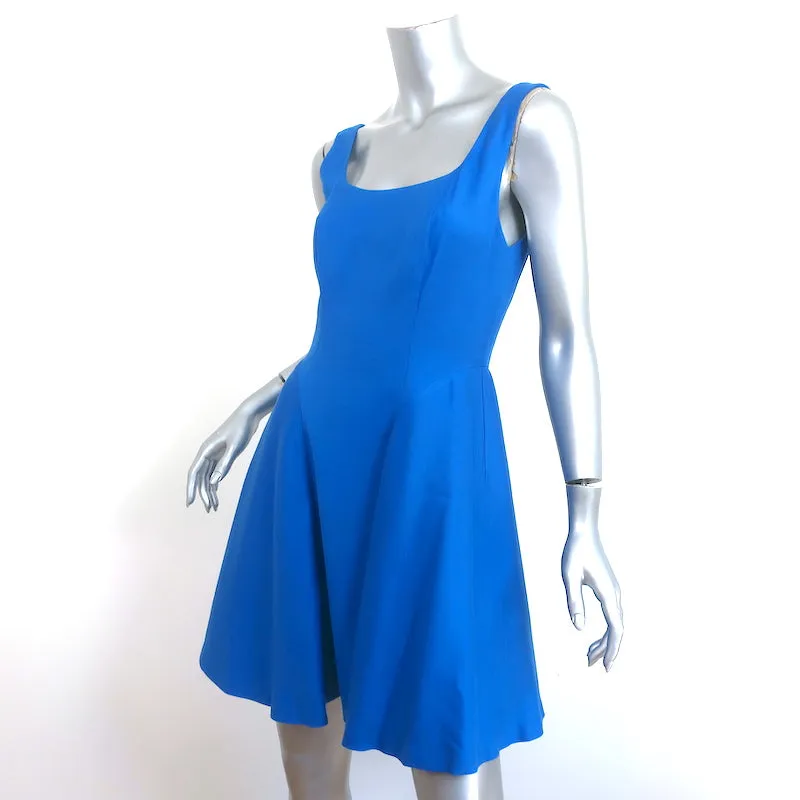 Alice   Olivia Sleeveless Mini Skater Dress Blue Size 6