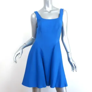 Alice   Olivia Sleeveless Mini Skater Dress Blue Size 6