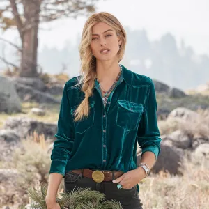 Anja Velvet Shirt