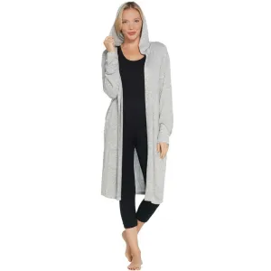 AnyBody Women's Brushed Hacci Knit Wrap Duster Cardigan