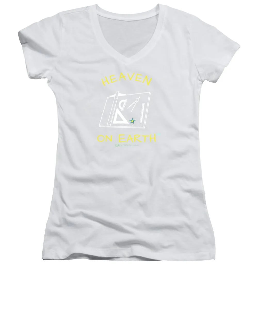 Architecture Heaven On Earth - Women's V-Neck