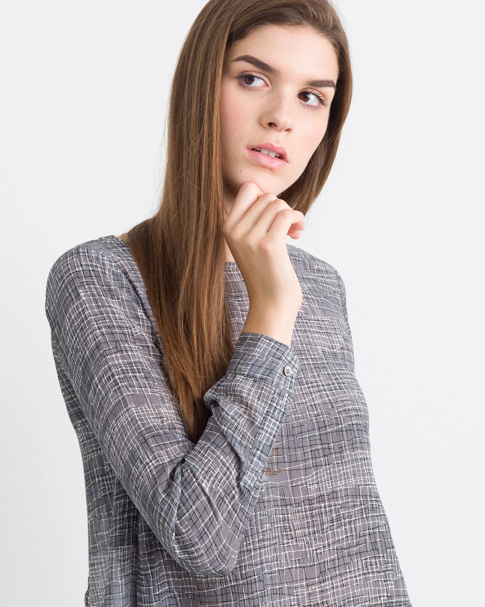 Ashe Double Layer Blouse