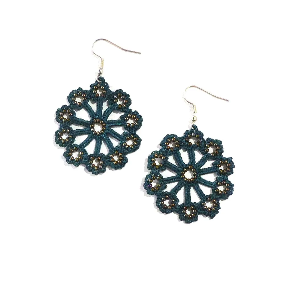 Astor Earrings - Teal