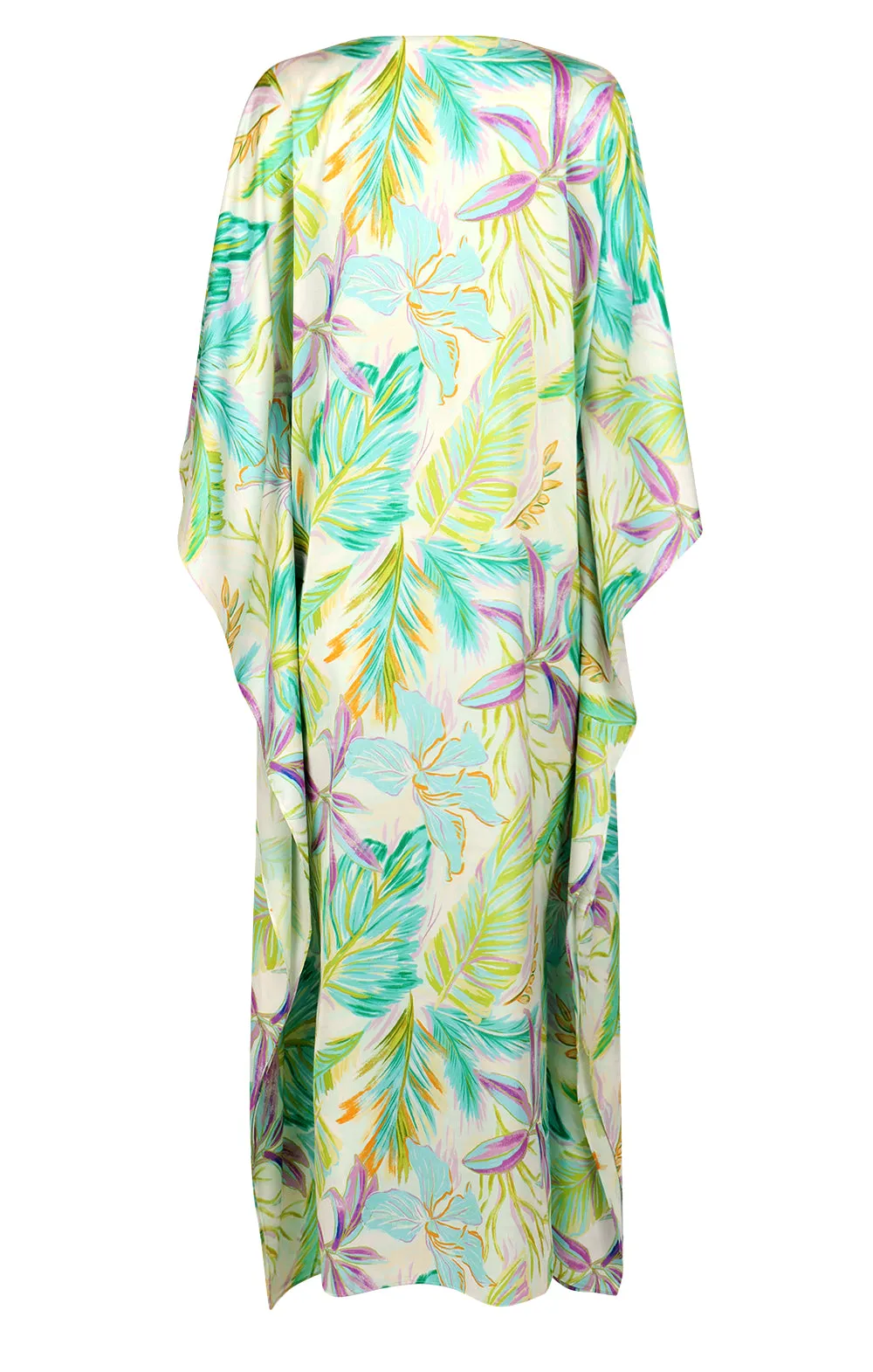 Bahamas Green Long Caftan