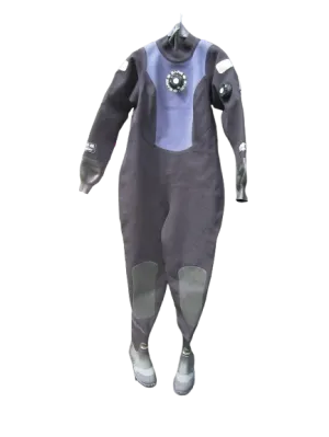 Bare XCD Pro Dry Women's Dry Suit XL Steel