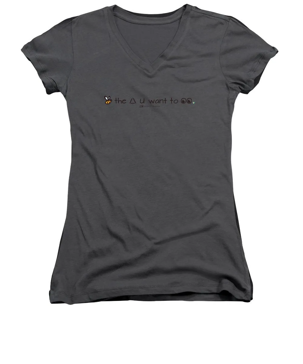 Bee The Chng You Want To See - Women's V-Neck
