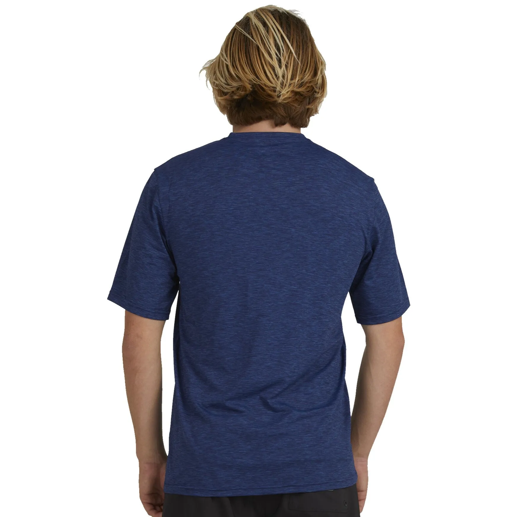 BILLABONG SHORELINE LOOSE FIT SS DENIM HEATHER