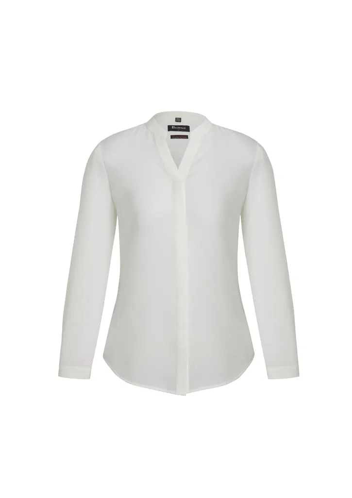 Biz Corporates 44210 Ladies Long Sleeve Plain Blouse