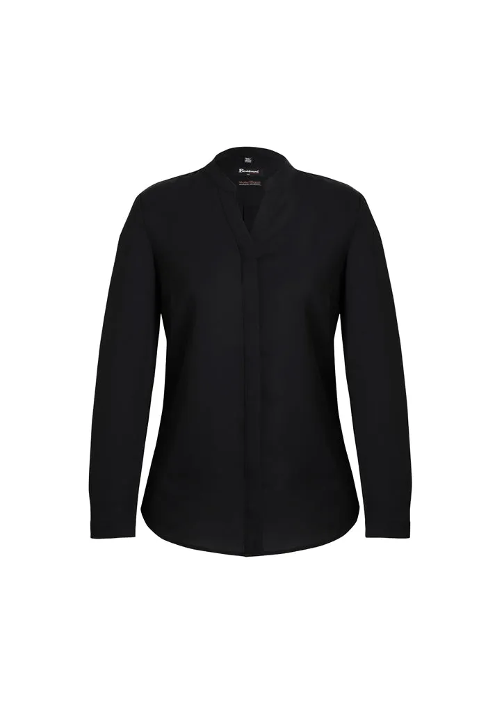 Biz Corporates 44210 Ladies Long Sleeve Plain Blouse