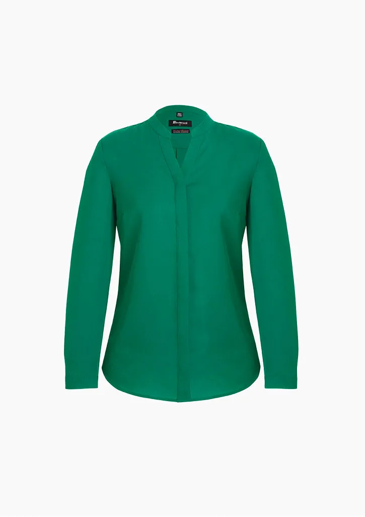 Biz Corporates 44210 Ladies Long Sleeve Plain Blouse