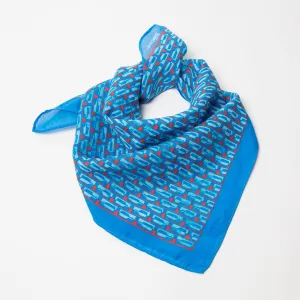 Bourbon Row© Neckerchief | Brilliant Blue   Red