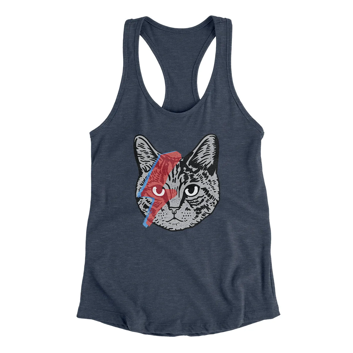 Bowie Cat Women's Racerback Tank