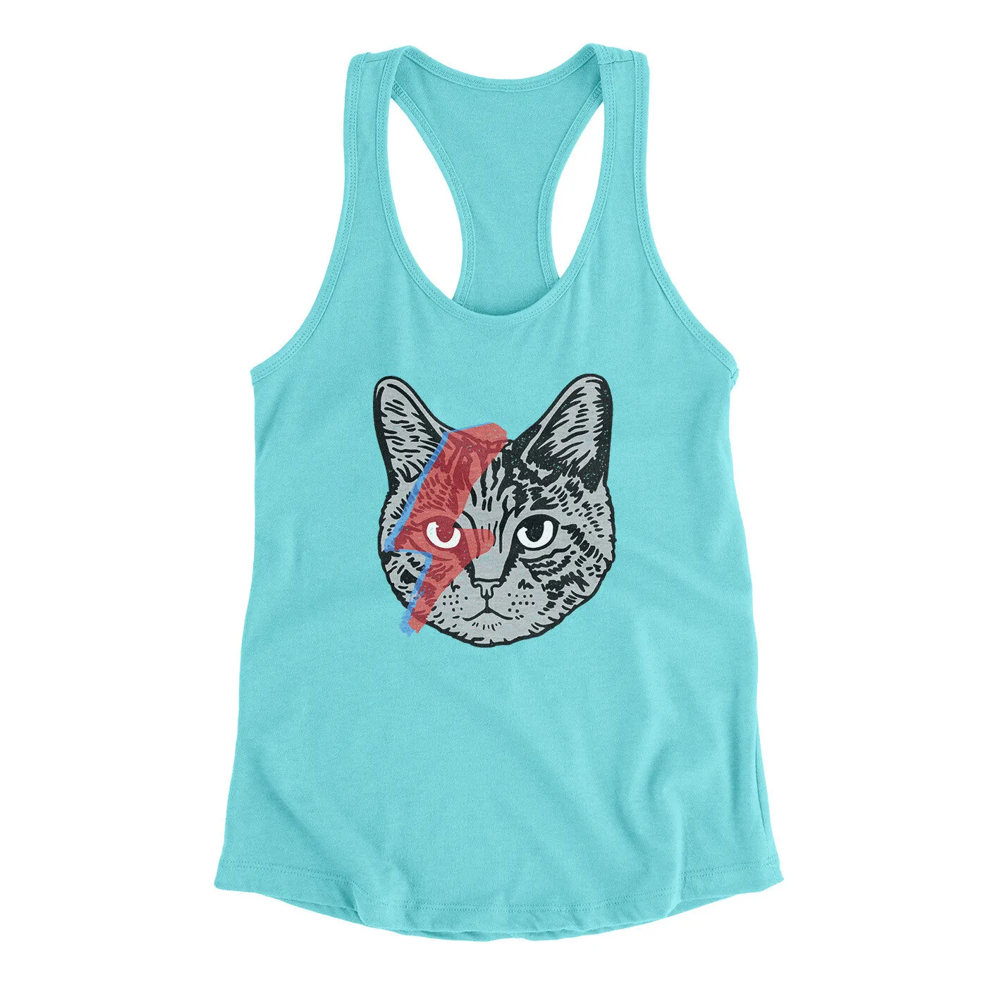 Bowie Cat Women's Racerback Tank