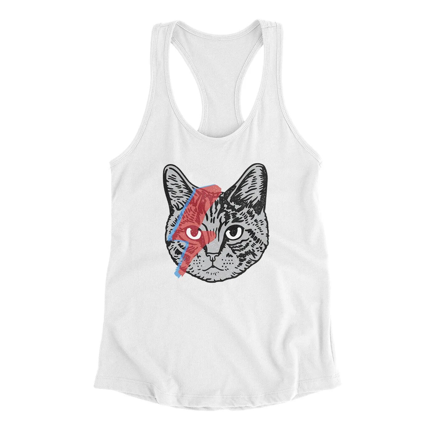 Bowie Cat Women's Racerback Tank
