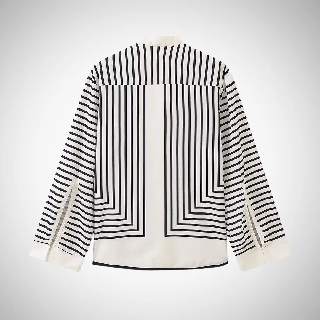 Brenda Striped Blouse