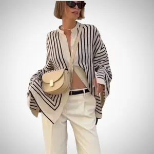 Brenda Striped Blouse