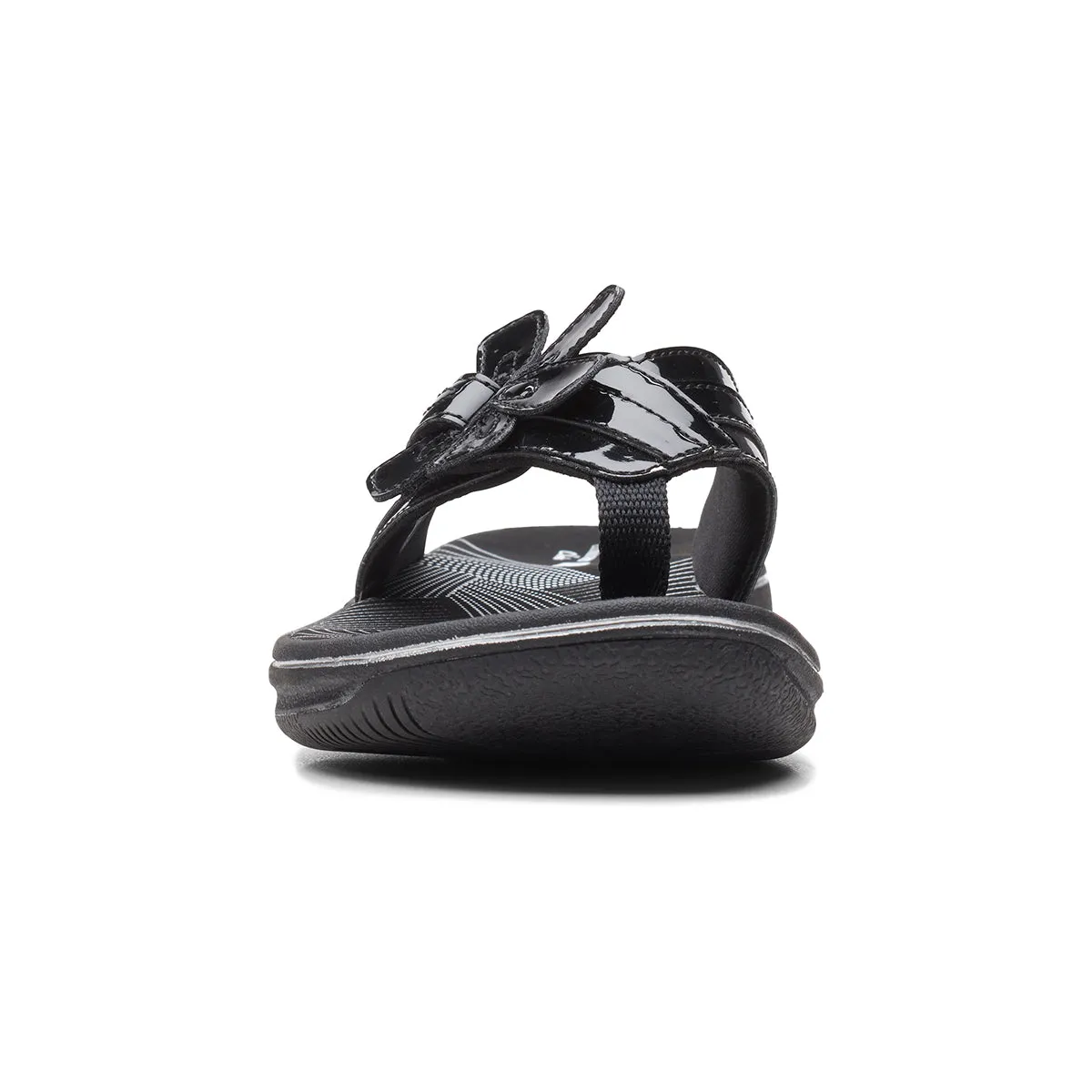 Brinkley Flora Women's Thong Sandals in Patent