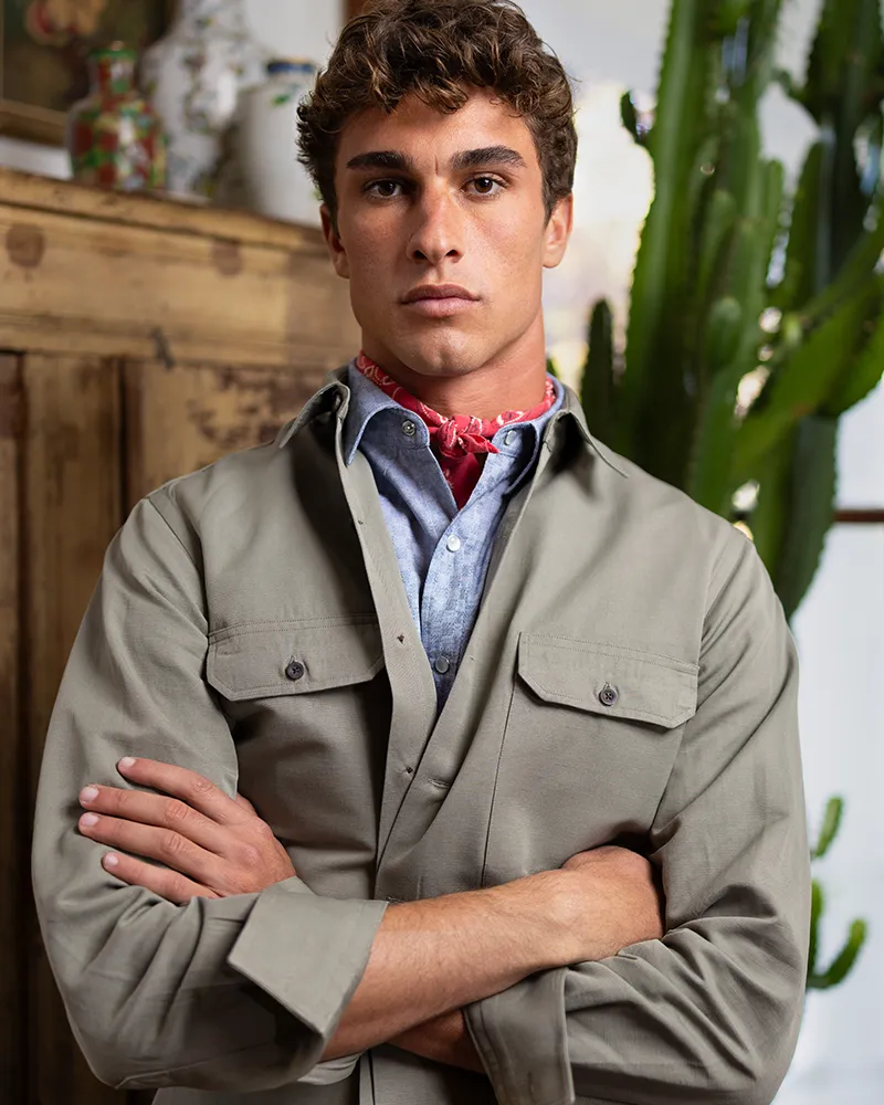 Briscoe Shirt Jacket (Green)