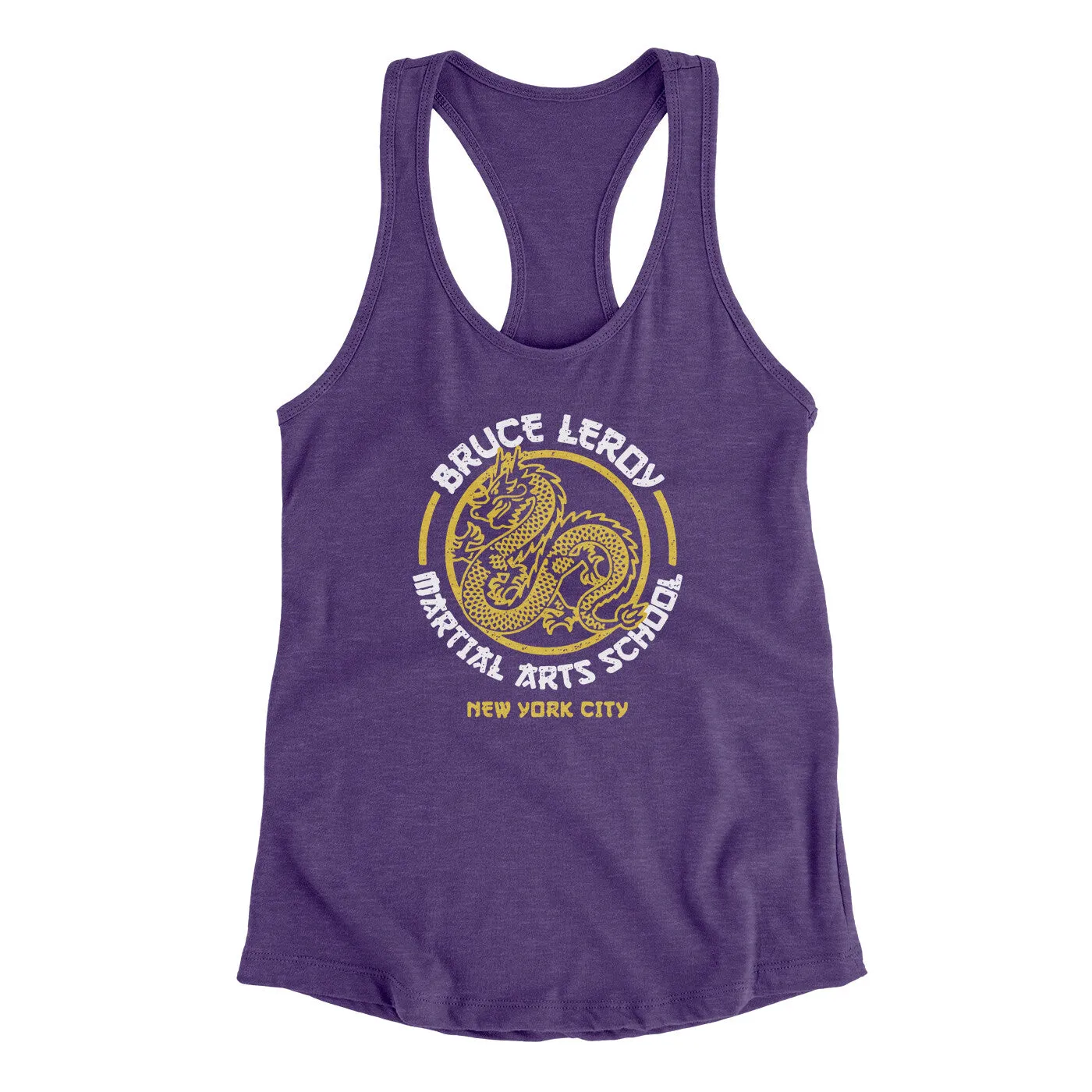 Bruce Leroy Martial Arts School Women's Racerback Tank