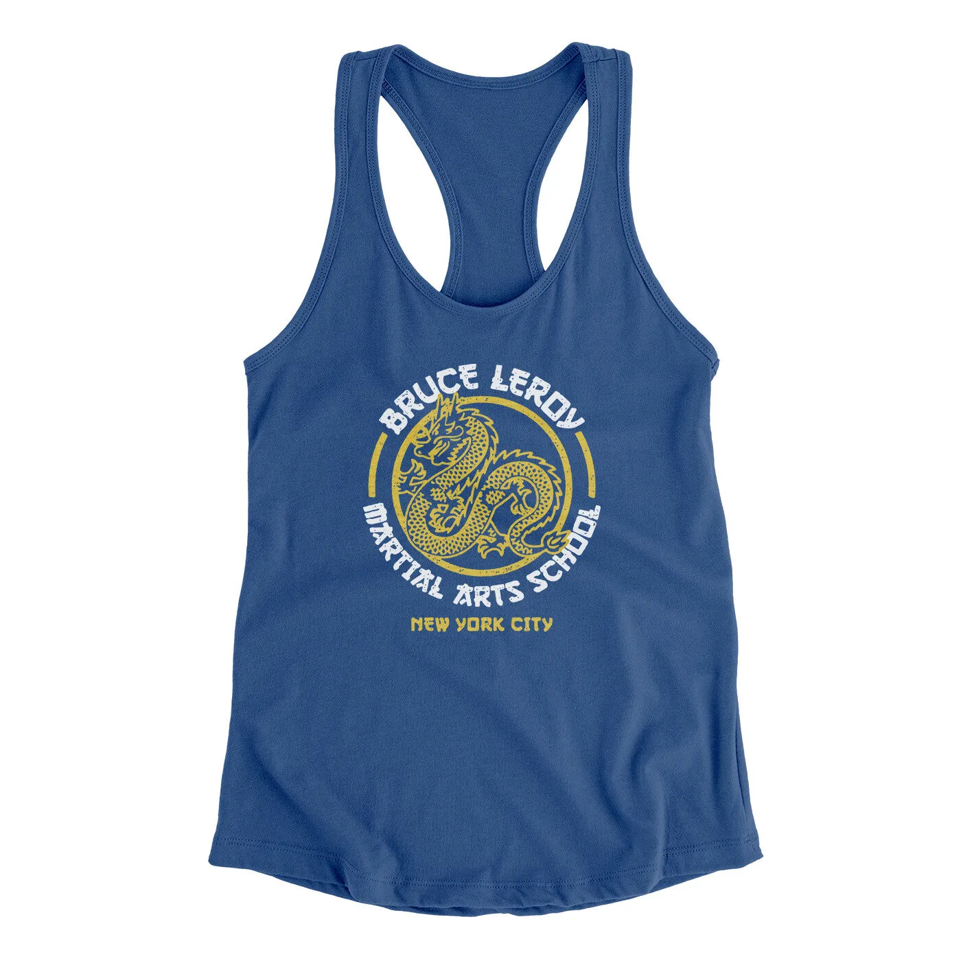 Bruce Leroy Martial Arts School Women's Racerback Tank