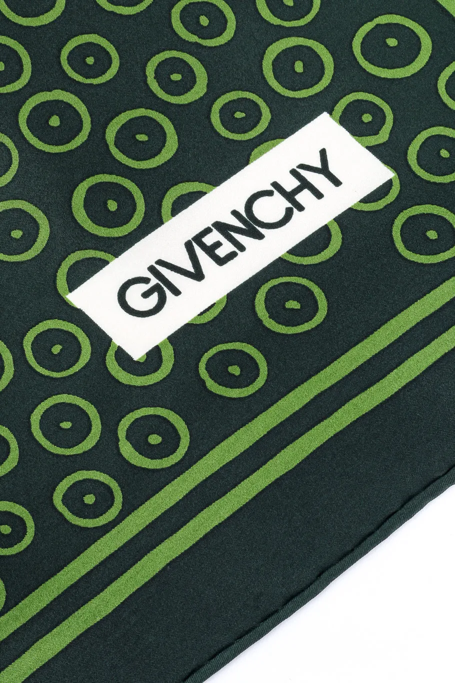 Circle Dotted Graphic Scarf