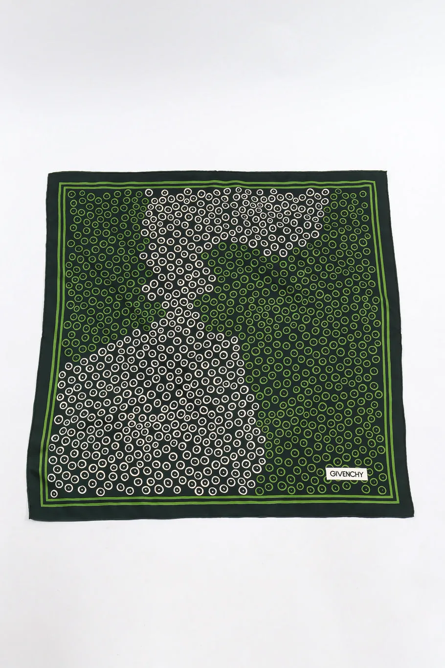 Circle Dotted Graphic Scarf