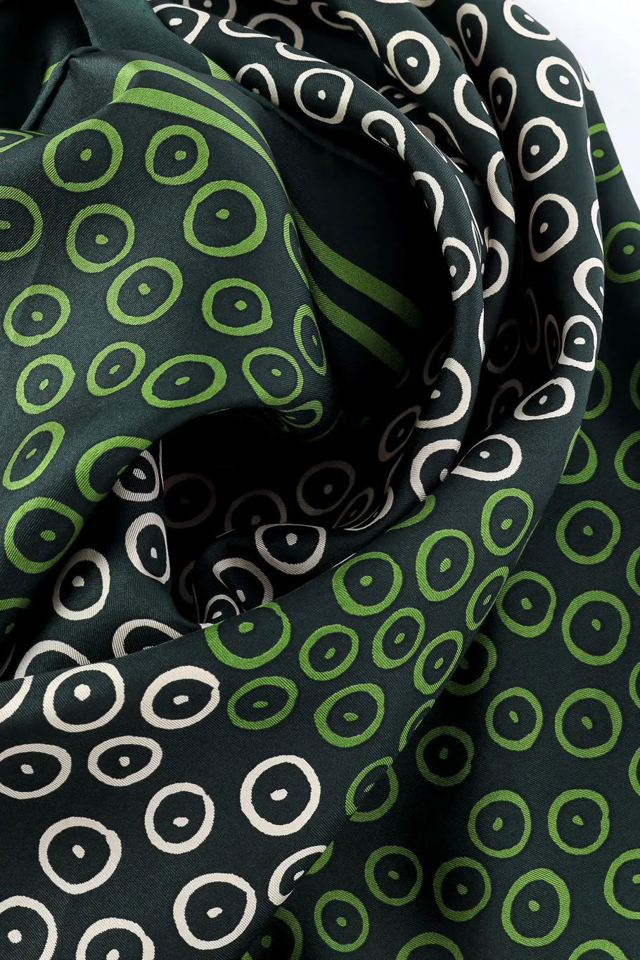 Circle Dotted Graphic Scarf