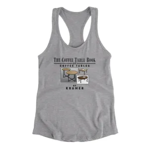 Coffee Table Book Of Coffee Tables Women's Racerback Tank