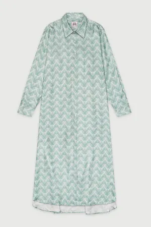 Comme Si & Le Sirenuse, Shirtdress, Silk Twill
